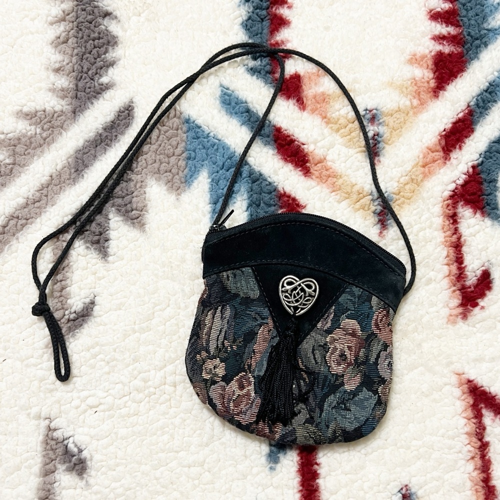 Vintage Western Tapestry Mini Purse